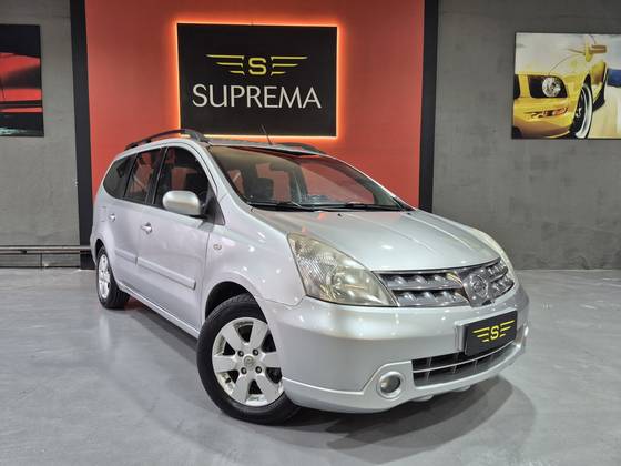 NISSAN GRAND LIVINA 1.8 SL 16V FLEX 4P AUTOMÁTICO NISSAN GRAND LIVINA 1.8 SL 16V FLEX 4P AUTOMÁTICO